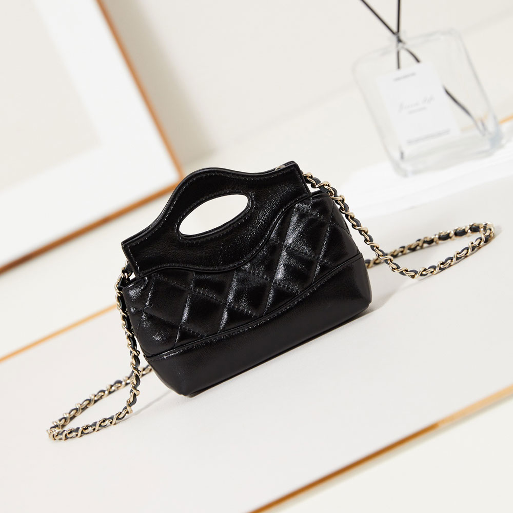 Chanel Clutch with chain in black AP3875 B16220 94305: Image 3