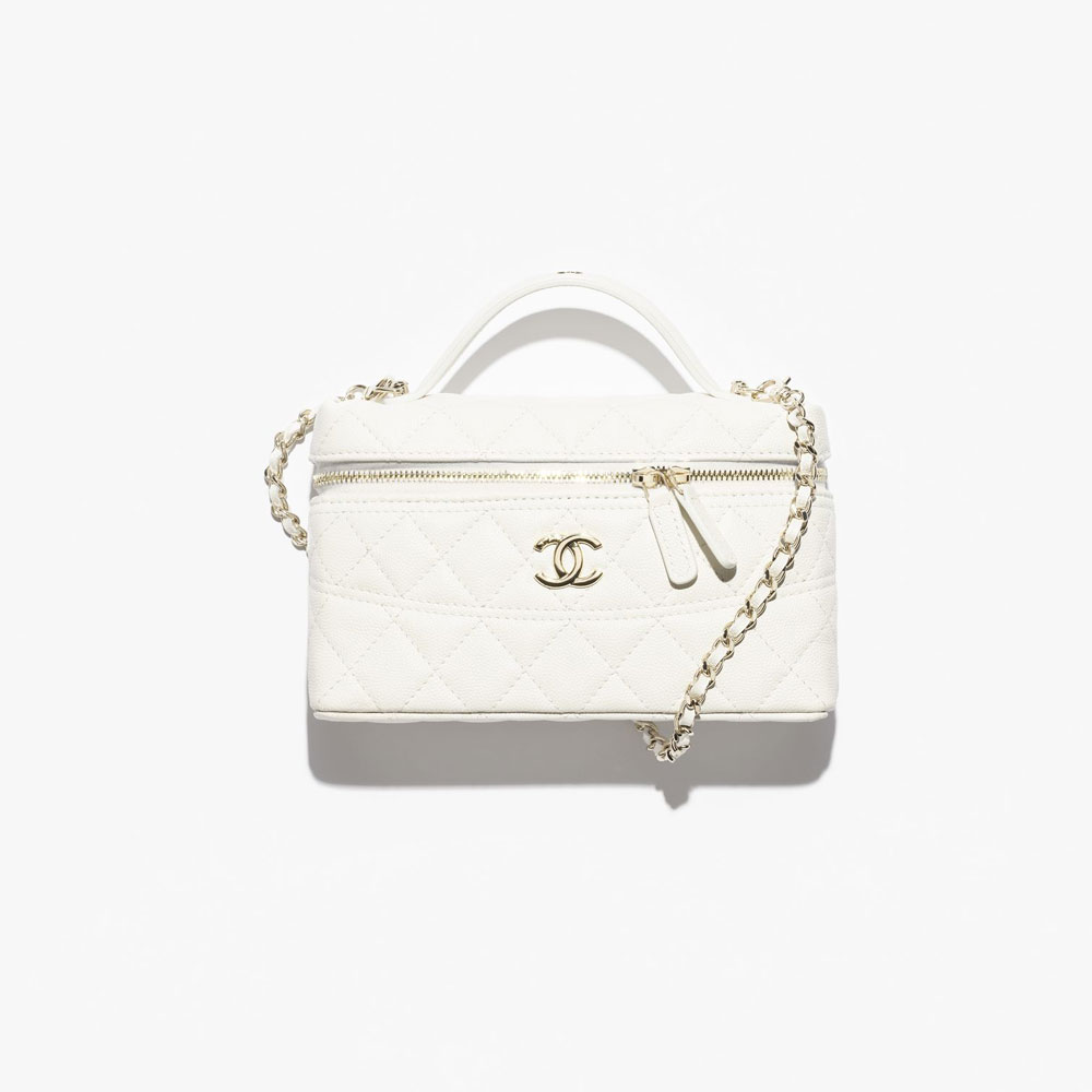 Chanel Vanity with chain in white AP4407 B22665 10601: Image 1