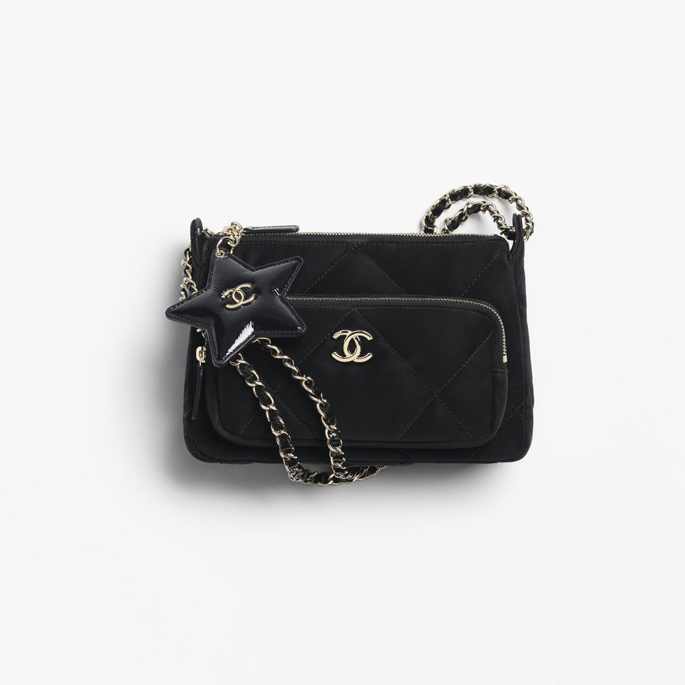 Chanel Clutch with chain in black AP4771 B21406 94305: Image 1