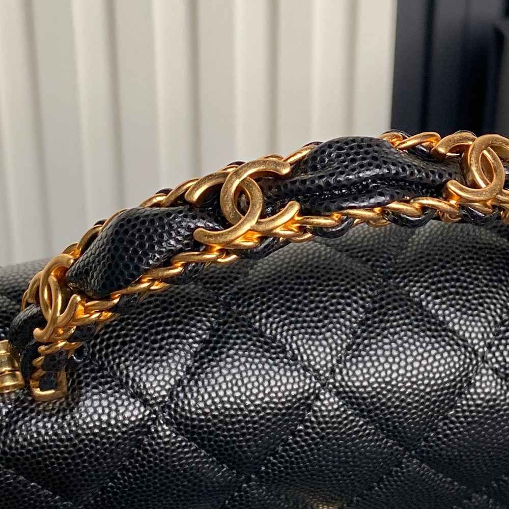 Chanel Clutch with chain in black AP4798 B21415 94305: Image 3