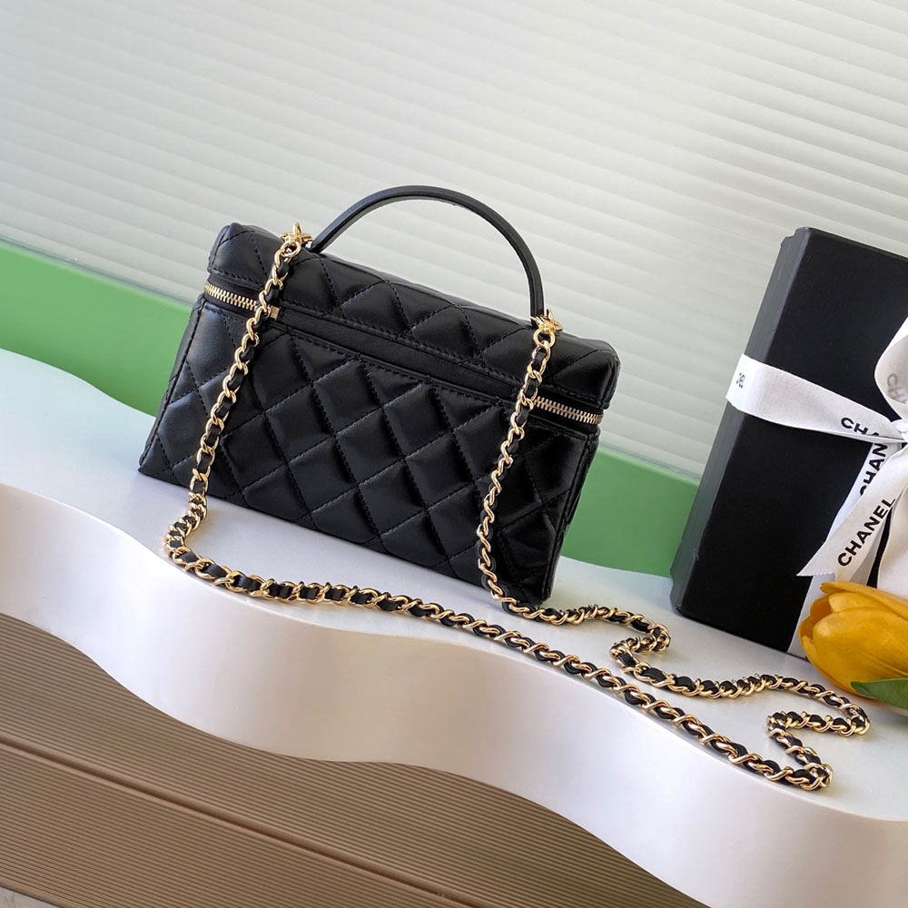Chanel Vanity with chain in black AP4804 B21416 94305: Image 3