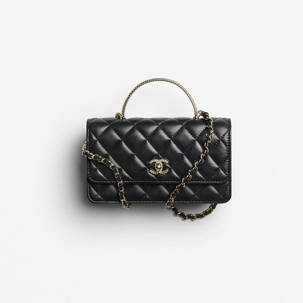 Chanel Clutch with chain in black AP4831 B21522 94305: Image 1