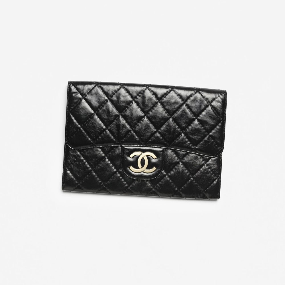 Chanel Large clutch in black AP4944 B22104 94305: Image 1