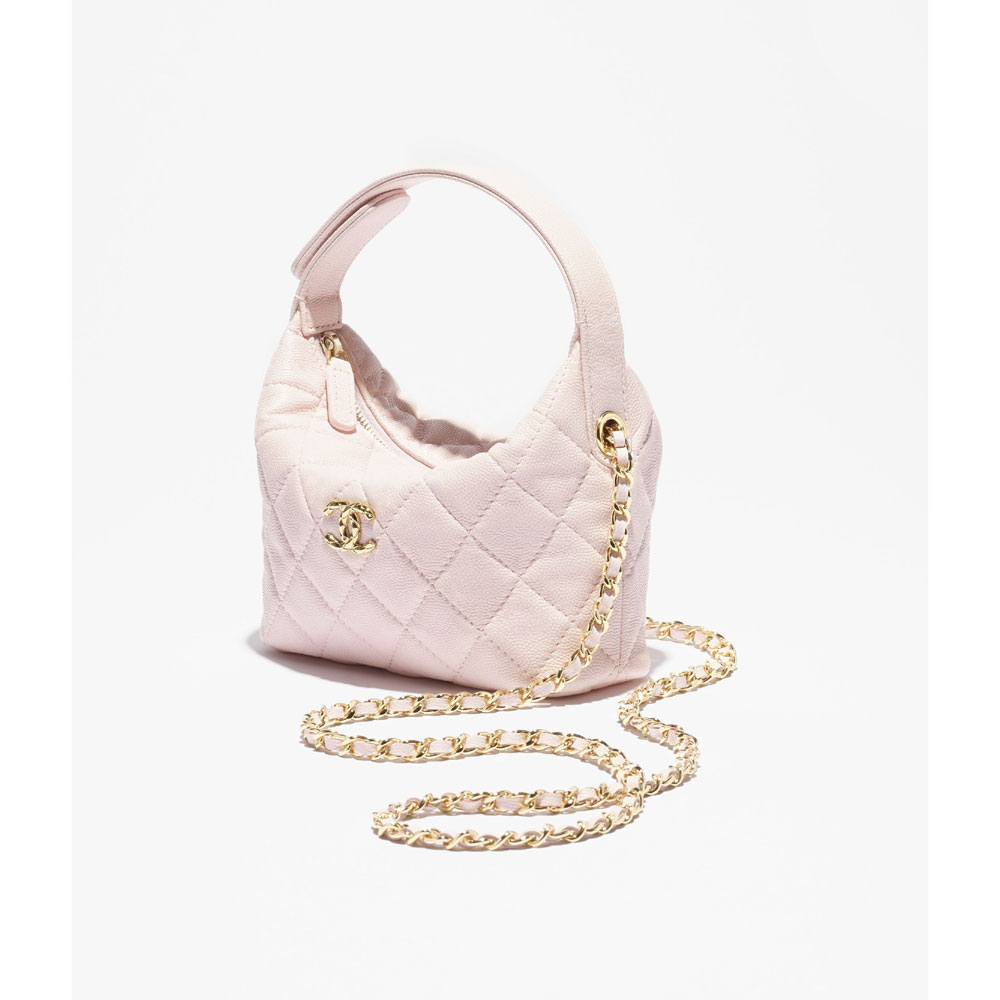 Chanel Clutch with chain in light pink AP5022 B22653 NH620: Image 2
