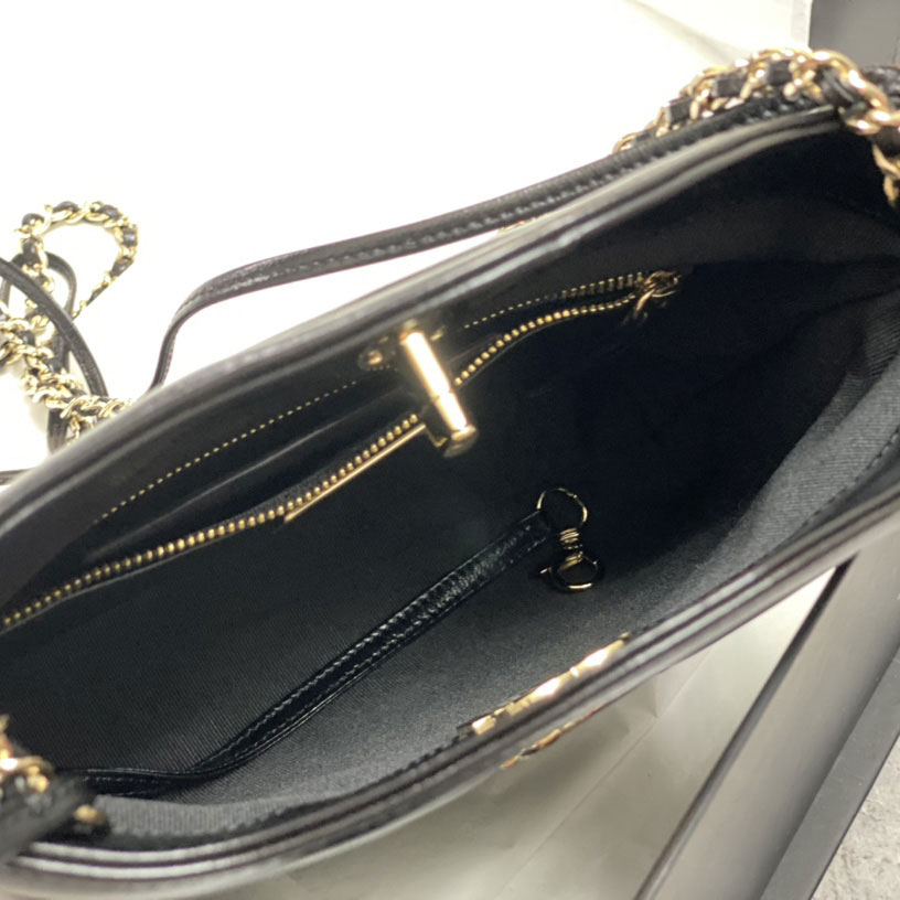 Chanel 31 mini shopping bag Shiny lambskin AS4133 B17598 94305: Image 4