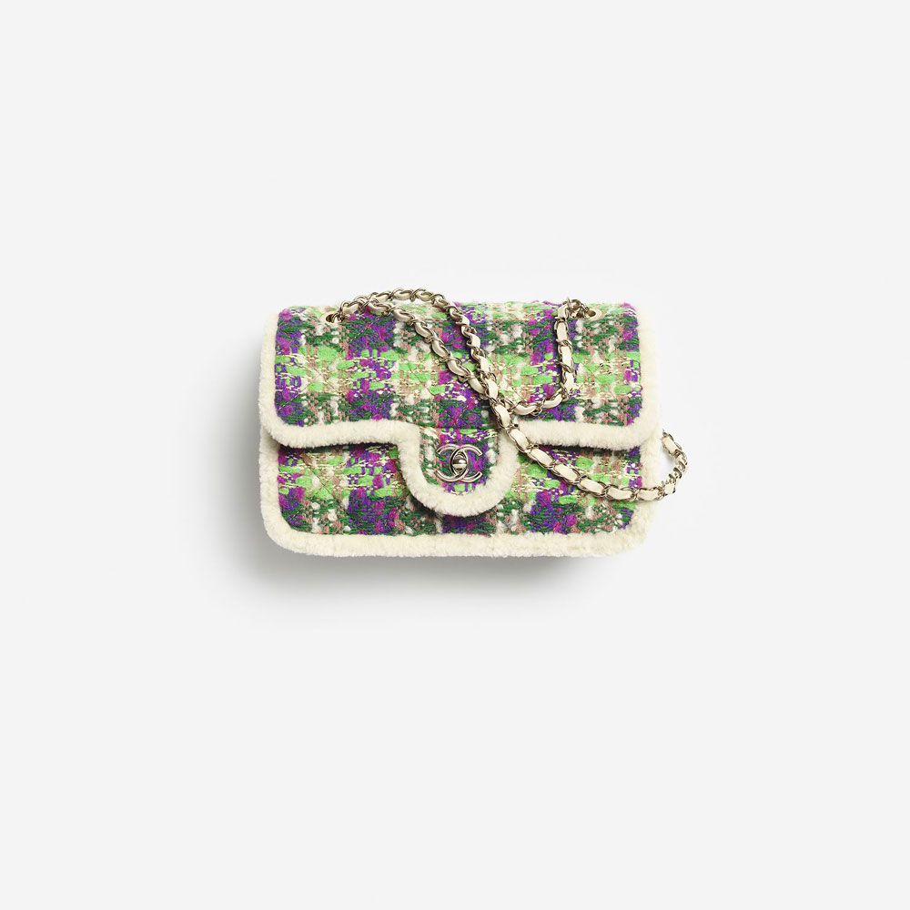 Chanel Large flap bag in ecru brown AS5686 B21397 U3544: Image 1