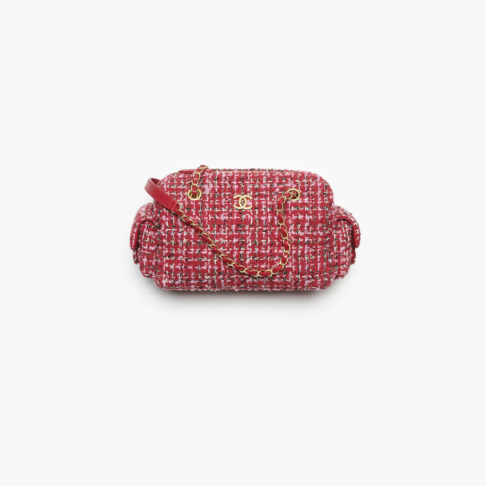 Chanel Small bowling bag in pink black AS5792 B22160 U2675: Image 1