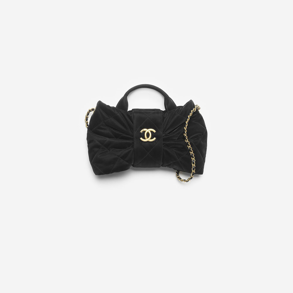 Chanel Mini bow bag in black AS5849 B22154 94305: Image 1
