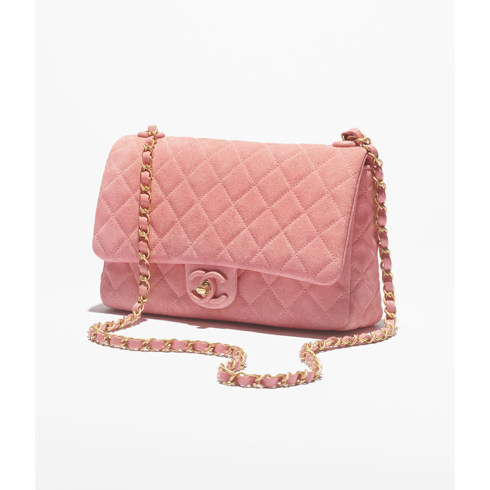 Chanel Flap bag Suede calfskin in pink AS5991 B22723 U5336: Image 2