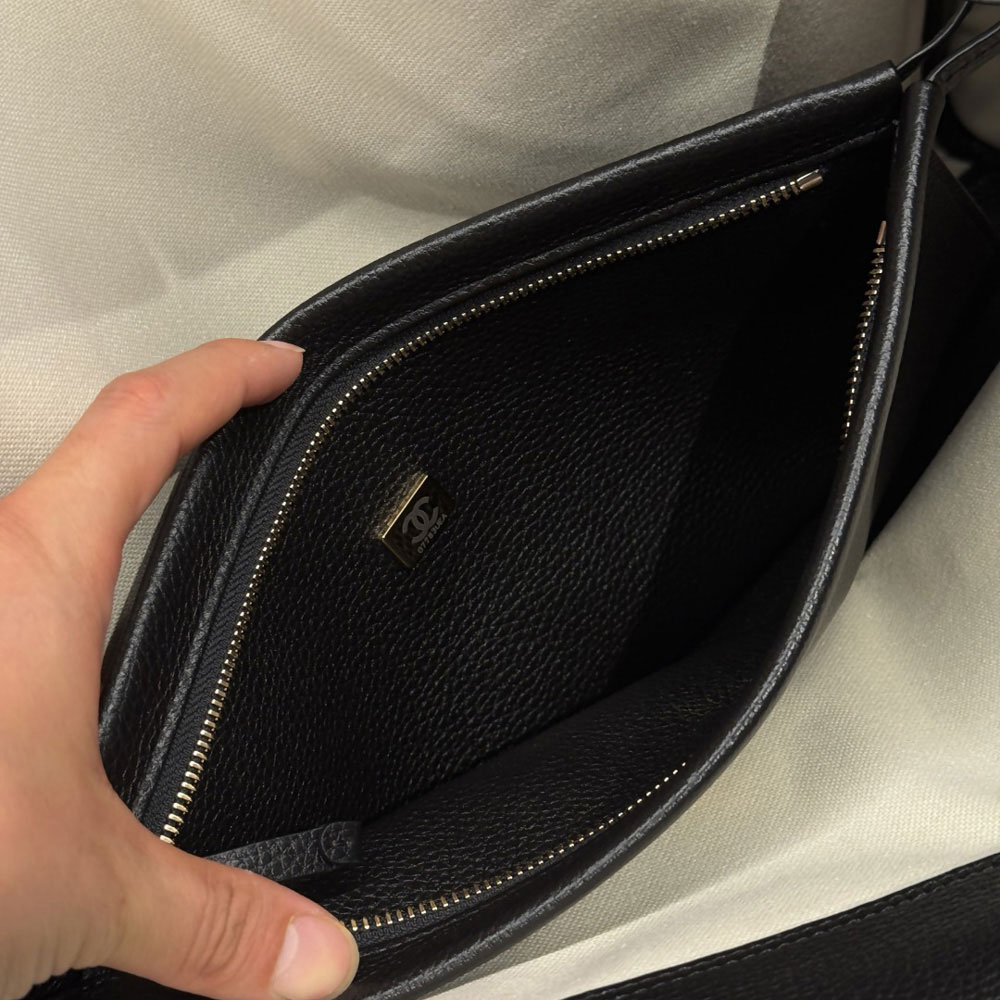 Chanel Large shopping bag Grained calfskin gold-tone metal AS6289 B24248 94305: Image 3