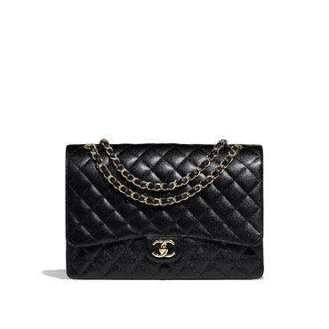 Chanel maxi classic bag grained calfskin A58601 Y01864 C3906