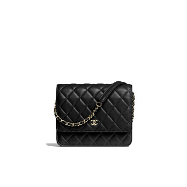 Chanel Classic wallet on chain A84310 Y04059 C3906