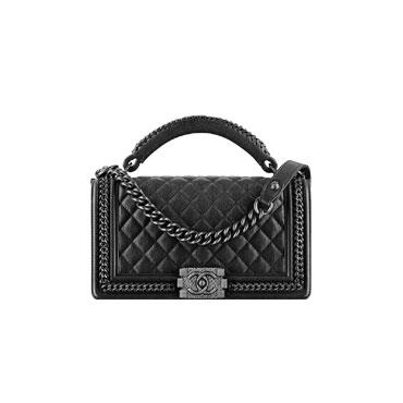 Boy Chanel flap bag with handle A94804 Y60617 94305