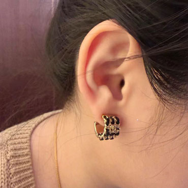 Chanel Hoop Earrings ABH154 B23469 U7516