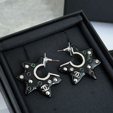 Chanel Hoop Earrings ABH641 B24225 U9648