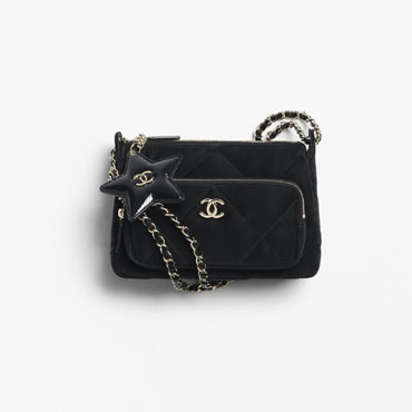Chanel Clutch with chain in black AP4771 B21406 94305