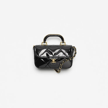 Chanel Small clutch with chain in black AP4892 B22073 94305