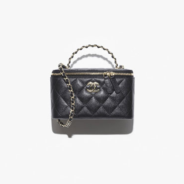 Chanel Long vanity with chain in black AP4940 B22654 94305