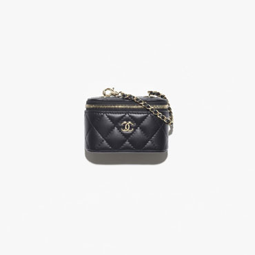 Chanel Classic mini bag charm in black AP4983 Y04059 C3906