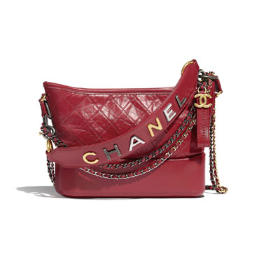 Red ChanelS Gabrielle Hobo Bag AS1582 B02339 N5952