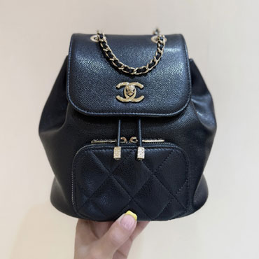 Chanel Backpack in black AS3530 B05052 94305