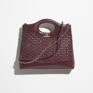 Chanel 31 mini shopping bag gold-tone metal AS4133 B23214 U6550