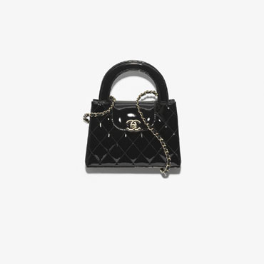 Chanel Mini shopping bag in black AS4416 B22572 94305