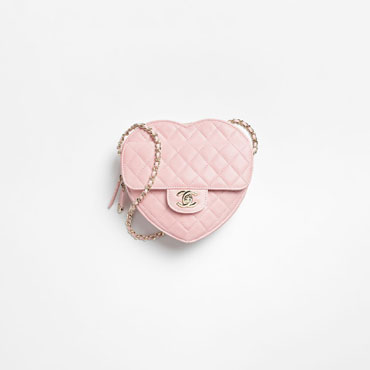 Chanel Heart bag in light pink AS5764 B07958 U2360