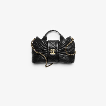 Chanel Mini bow bag in black AS5849 B22148 94305
