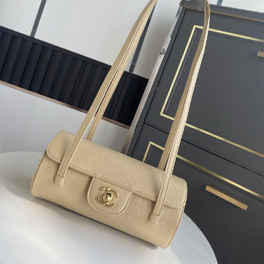 Chanel Small bowling bag Grained shiny calfskin gold metal AS6143 B23483 U6548