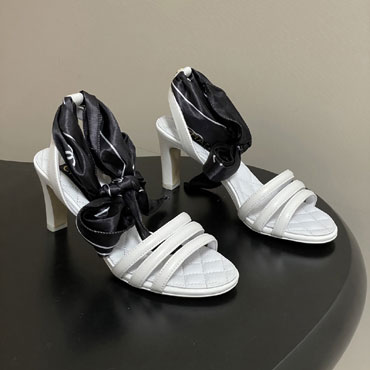 Chanel Sandals Lambskin silk G46938 B22874 U5724