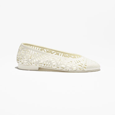 Chanel Ballet flats Embroidered cotton G46984 B22762 U5360