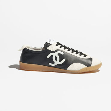Chanel Sneakers Calfskin embossed suede calfskin G47125 B23719 U8238