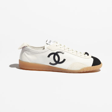 Chanel Sneakers Calfskin embossed suede calfskin G47125 B23719 U8240
