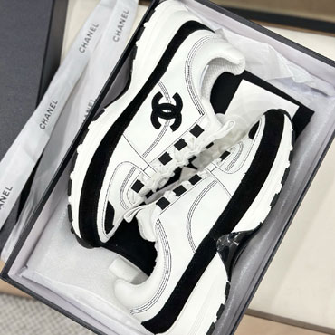 Chanel Sneakers White Black G47276 B24506 UA462
