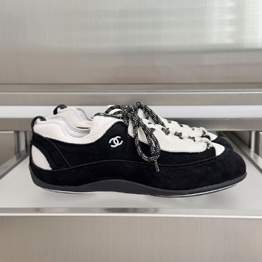 Chanel Sneakers Black White G47413 B25249 UB764