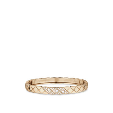 Chanel Coco Crush Bracelet Beige Gold J13210