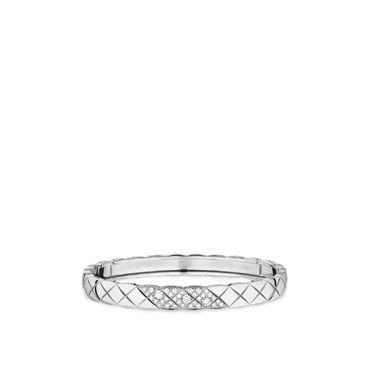 Chanel Coco Crush Bracelet White Gold J13444