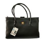 Chanel Cerf Executive Tote gold hardware A97348 Y01864 C3906