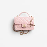 Chanel Clutch with chain in light pink AP4675 B21437 U2360
