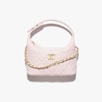 Chanel Clutch with chain in light pink AP5022 B22653 NH620