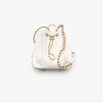 Chanel 25 medium backpack in white AS5600 B20304 10601
