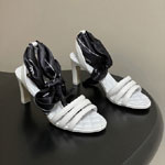 Chanel Sandals Lambskin silk G46938 B22874 U5724