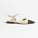 Chanel Slingbacks Iridescent lambskin G47083 B23427 U7319