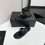 Chanel Thongs Black G47103 B24585 94305