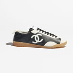 Chanel Sneakers Calfskin embossed suede calfskin G47125 B23719 U8238