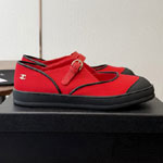 Chanel Mary Janes Red Black G47139 B24548 U8915