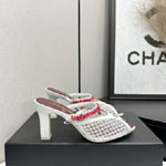 Chanel Mules Ivory G47157 B23957 U8978
