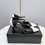 Chanel Mary Janes Black White G47287 B24815 UB005