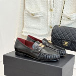 Chanel Moccasins Black G47396 B24961 94305